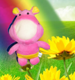 Hipopótamos Rosa Minime Brasil®